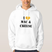 I Love Mac & Cheese Hoodie (Voorkant)