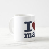 I Love Mac Koffiemok (Voorkant links)