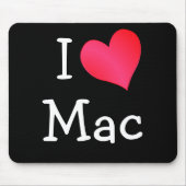 I Love Mac Muismat (Voorkant)
