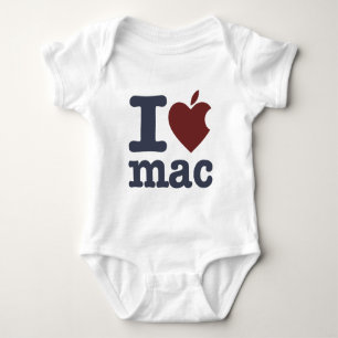 I Love Mac Romper