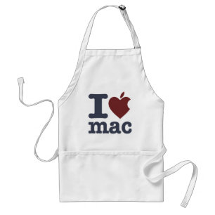 I Love Mac Standaard Schort