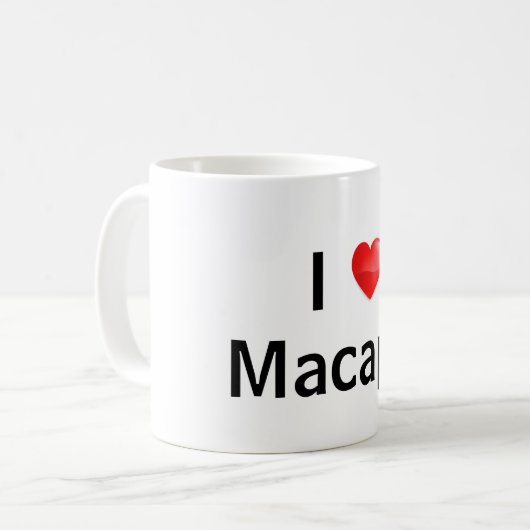 I love Macapá Koffiemok (Voorkant links)
