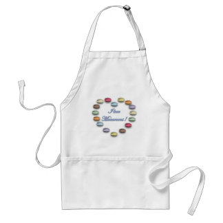 I Love Macaroons apron Standaard Schort
