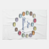 I Love Macaroons Towel Theedoek (Horizontaal)