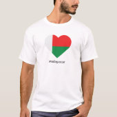 I Love Madagascar T-shirt (Voorkant)