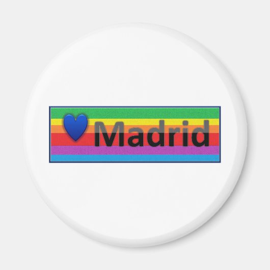 I Love Madrid Magneet (Voorkant)