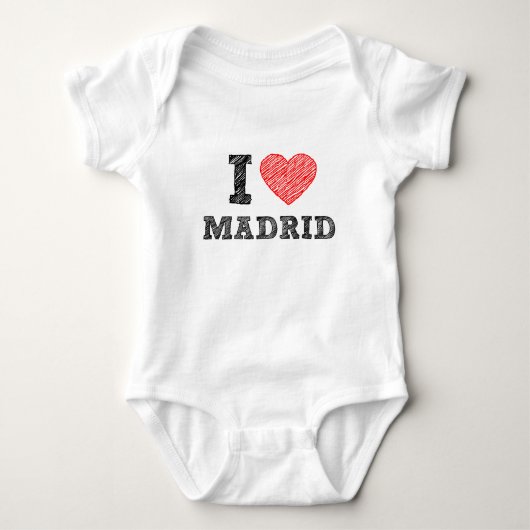 I Love Madrid Romper (Voorkant)