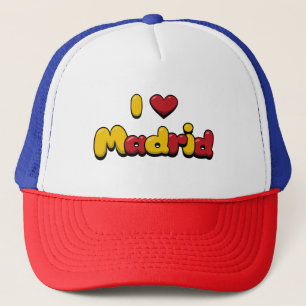 I Love Madrid Trucker Pet