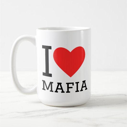 I love mafia koffiemok (Links)