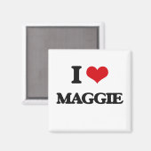 I Love Maggie Magneet (Voorkant / Achterkant)