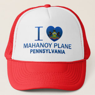 I Love Mahanoy Plane, PA Trucker Pet