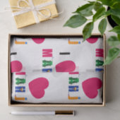 I Love Mahj Tissue Paper Tissuepapier (Geschenk)