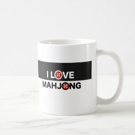 I Love Mahjong O Vervangen door MJ Flower Koffiemok