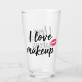 I Love Makeup Glas (Achterkant)