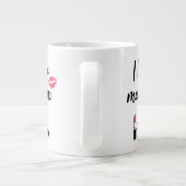 I Love Makeup Grote Koffiekop (Achterkant)