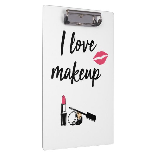 I Love Makeup Klembord (Rechts)