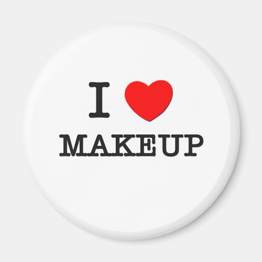 I Love Makeup Magneet (Voorkant)