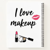 I Love Makeup Notitieboek (Achterkant)