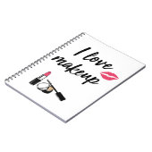 I Love Makeup Notitieboek (Linkerzijde)