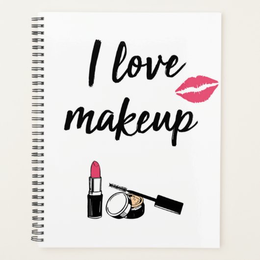 I Love Makeup Planner (Voorkant)