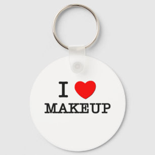 I Love Makeup Sleutelhanger