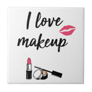 I Love Makeup Tegeltje