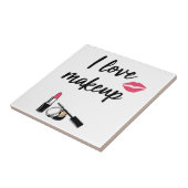 I Love Makeup Tegeltje (Zijkant)