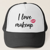 I Love Makeup Trucker Pet (Voorkant)