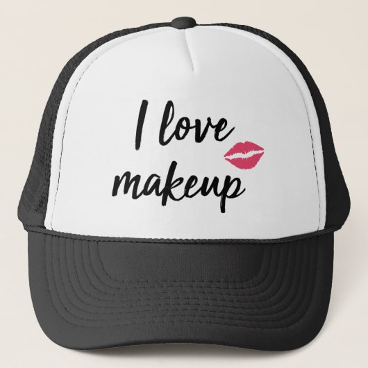 I Love Makeup Trucker Pet (Voorkant)