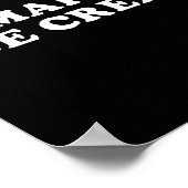 I Love Making Ice Cream Funny Quote Poster (Hoek)