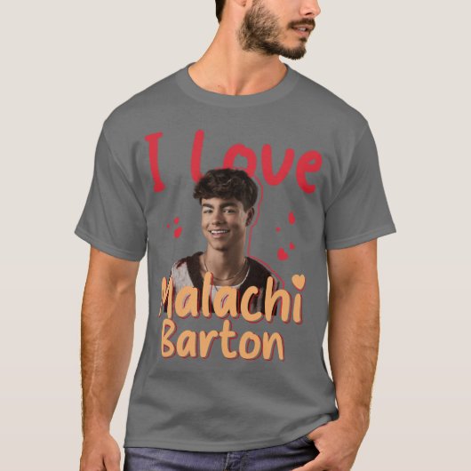 I Love Malachi Barton friend boy T-shirt (Voorkant)