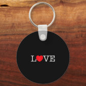 I Love Malachi Heart Family Name Malachi Groovy  Sleutelhanger (Voorkant)