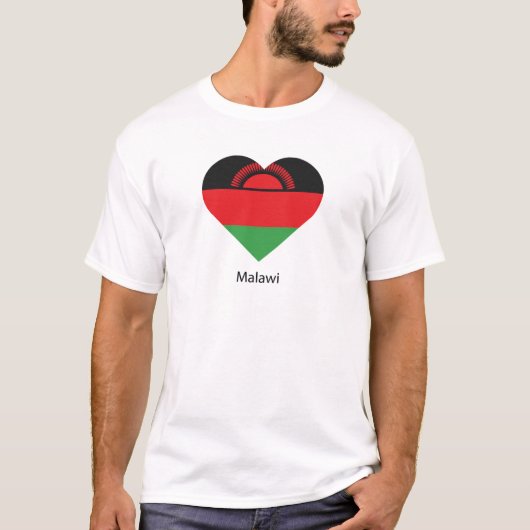 I Love Malawi T-shirt (Voorkant)