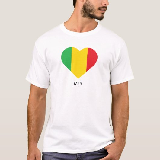 I Love Mali T-shirt (Voorkant)