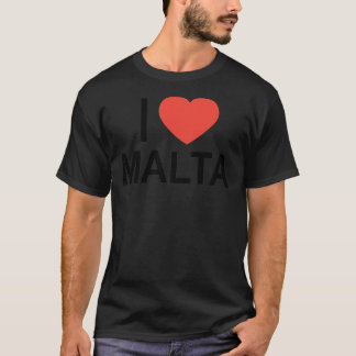 I Love Malta I Heart Malta - BTS Bon Voyage Jin T-shirt