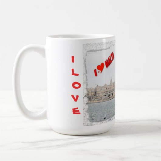 I Love Malta Koffiemok (Links)