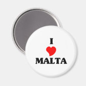 I Love Malta Magneet (Voorkant / Achterkant)
