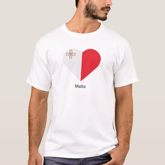I Love Malta T-shirt (Voorkant)