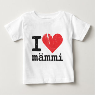 I Love Mämmi Baby T-shirt