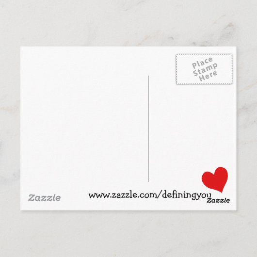 I Love Manatees Briefkaart (Achterkant)