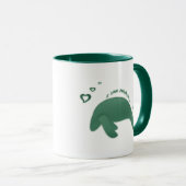 I Love Manatees Mok (Voorkant rechts)