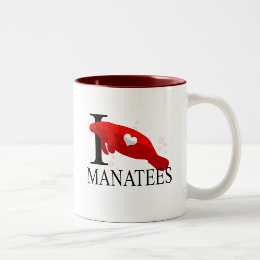 I Love Manatees Mokken (Rechts)
