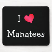 I Love Manatees Muismat (Voorkant)