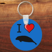 I Love Manatees Sleutelhanger (Voorkant)