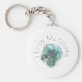 I Love Manatees Sleutelhanger