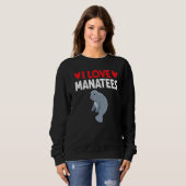 I Love Manatees Trui (Voorkant volledig)