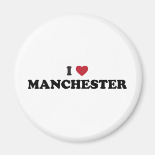 I Love Manchester New Hampshire Magneet