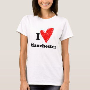 I love Manchester T-shirt