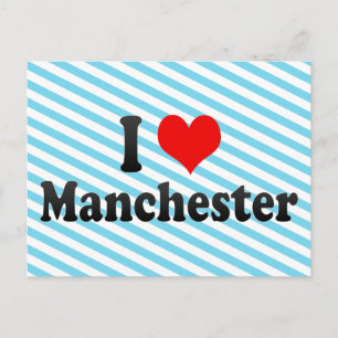 I Love Manchester, Verenigd Koninkrijk Briefkaart