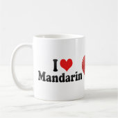 I Love Mandarin Koffiemok (Links)